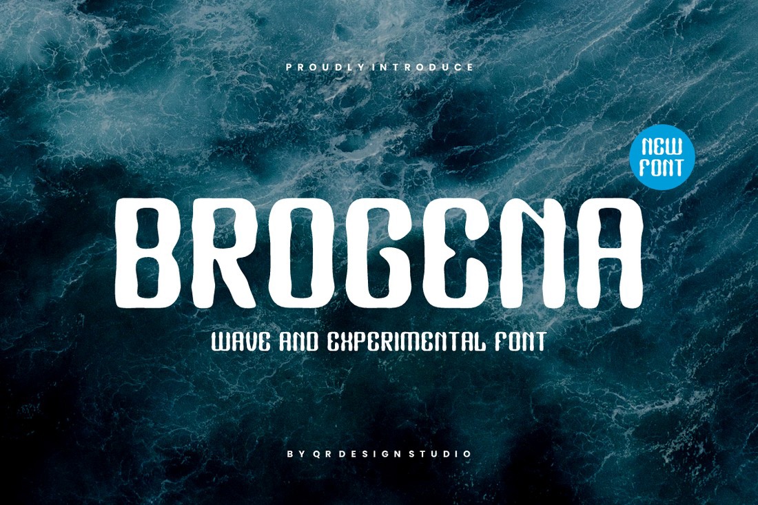Шрифт Brogena