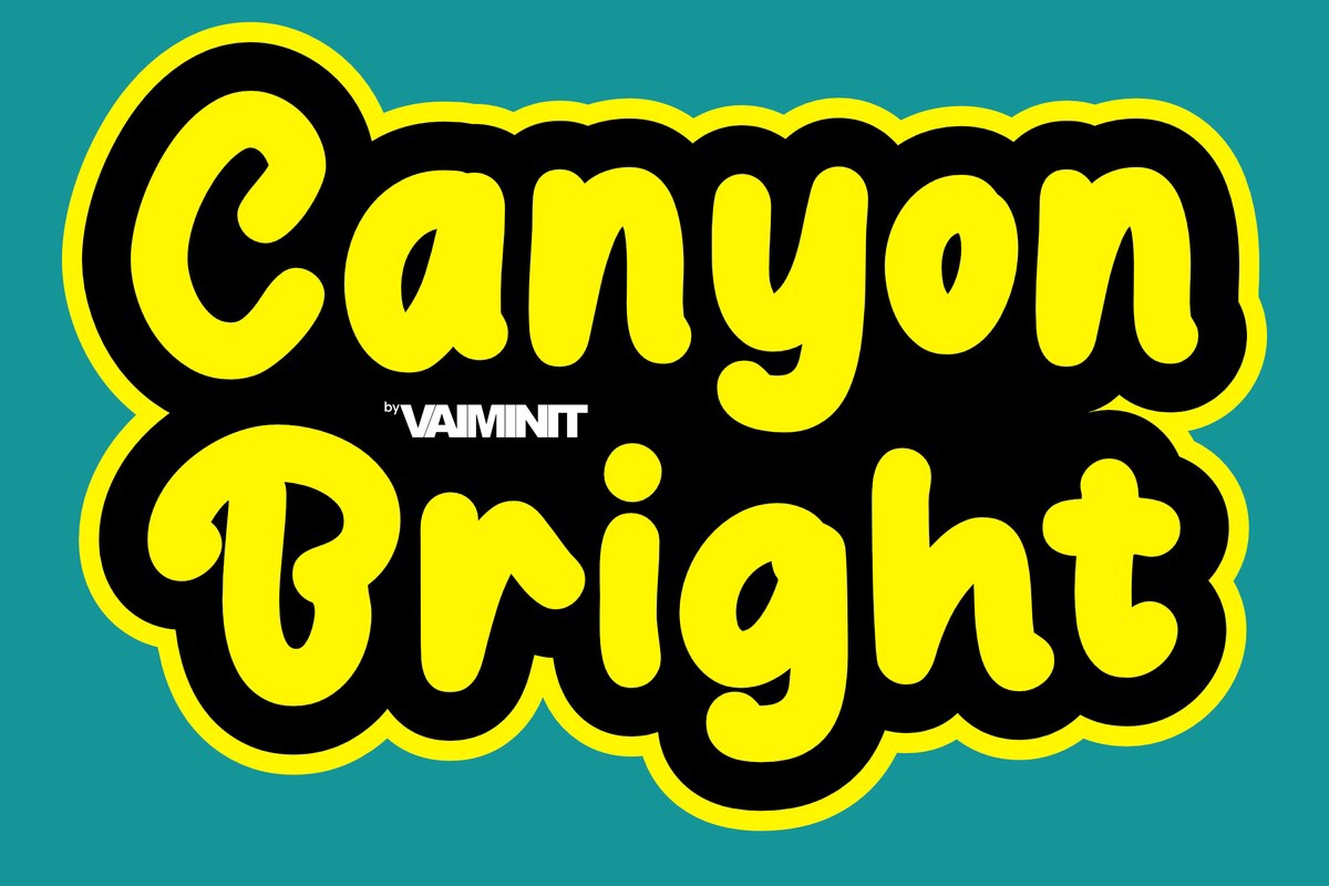 Шрифт Canyon Bright