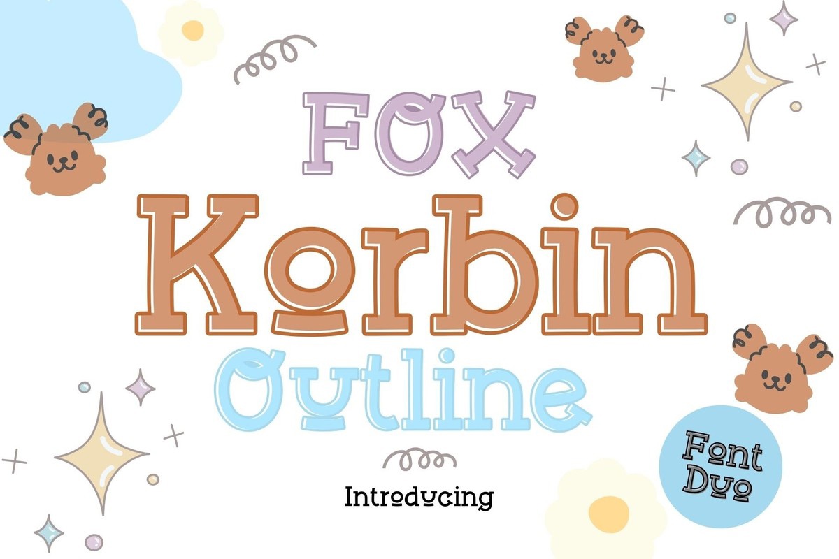 Шрифт Fox Korbin