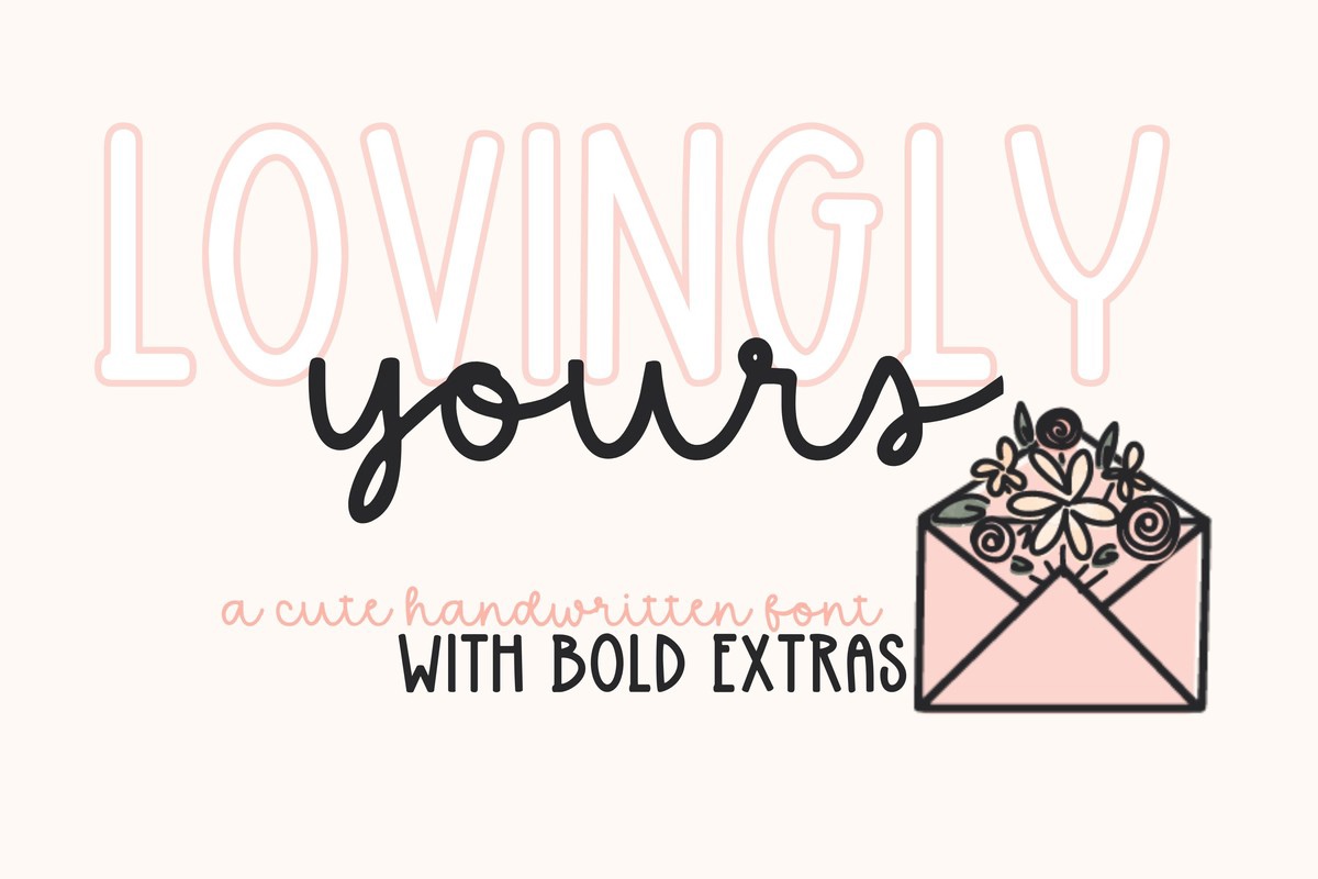 Шрифт Lovingly Yours
