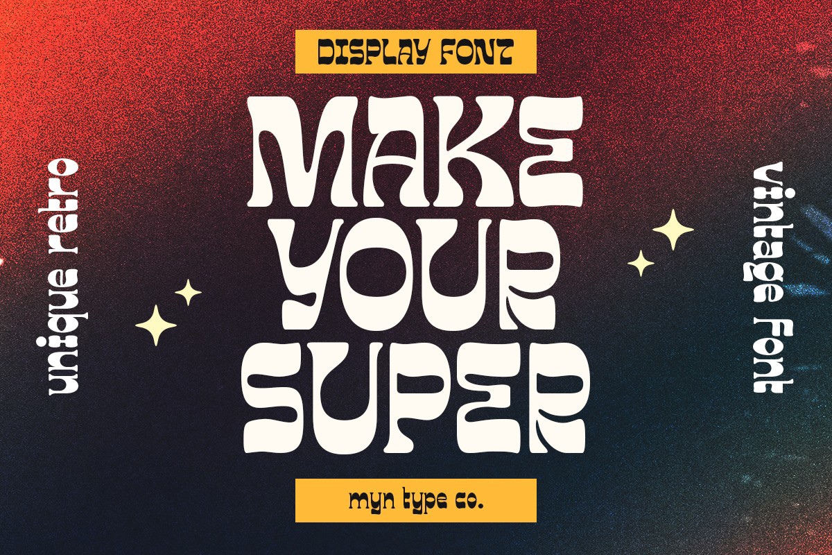 Шрифт Make Your Super
