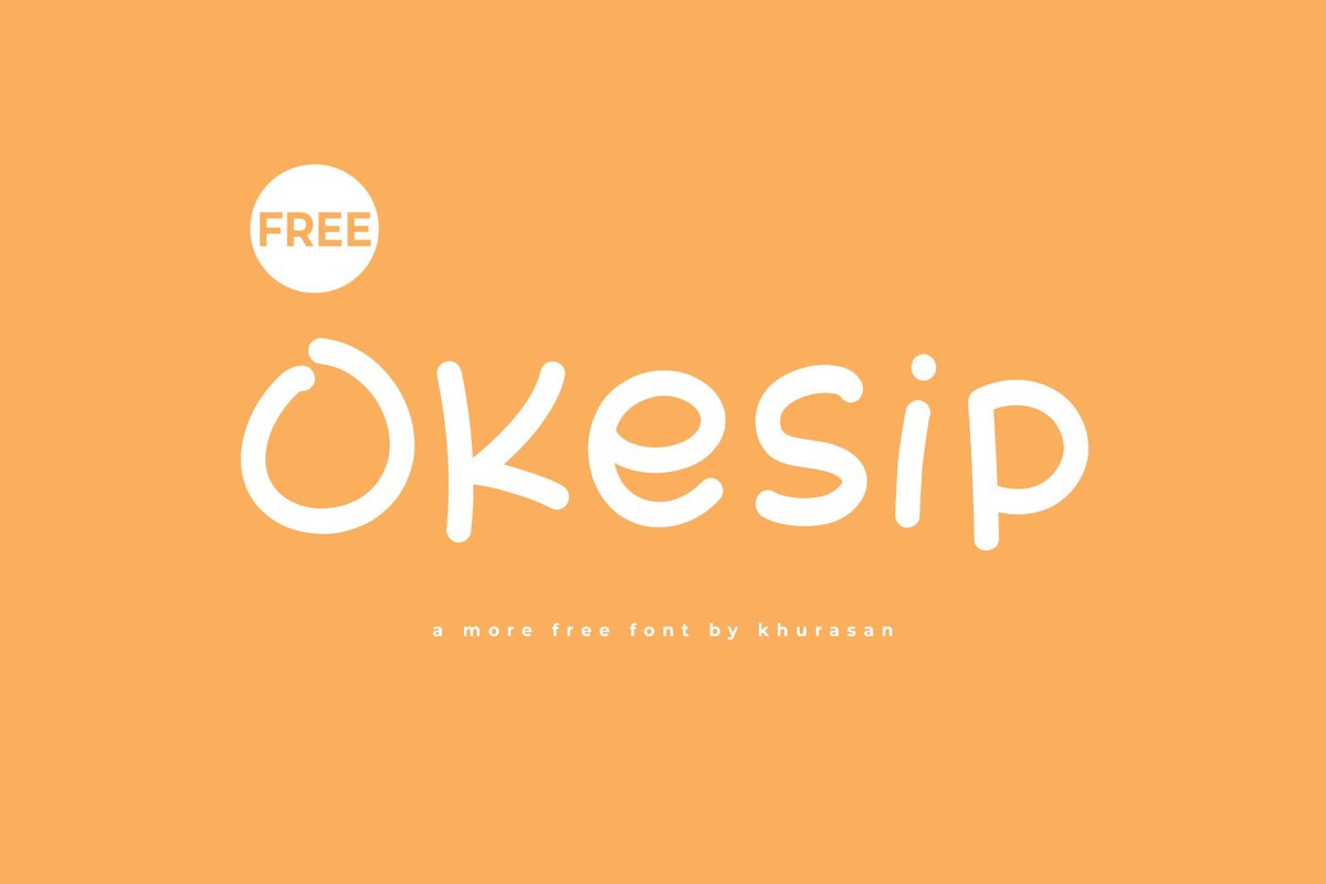 Шрифт Okesip