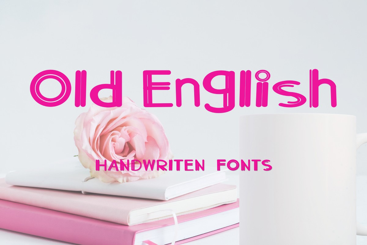 Шрифт Old English