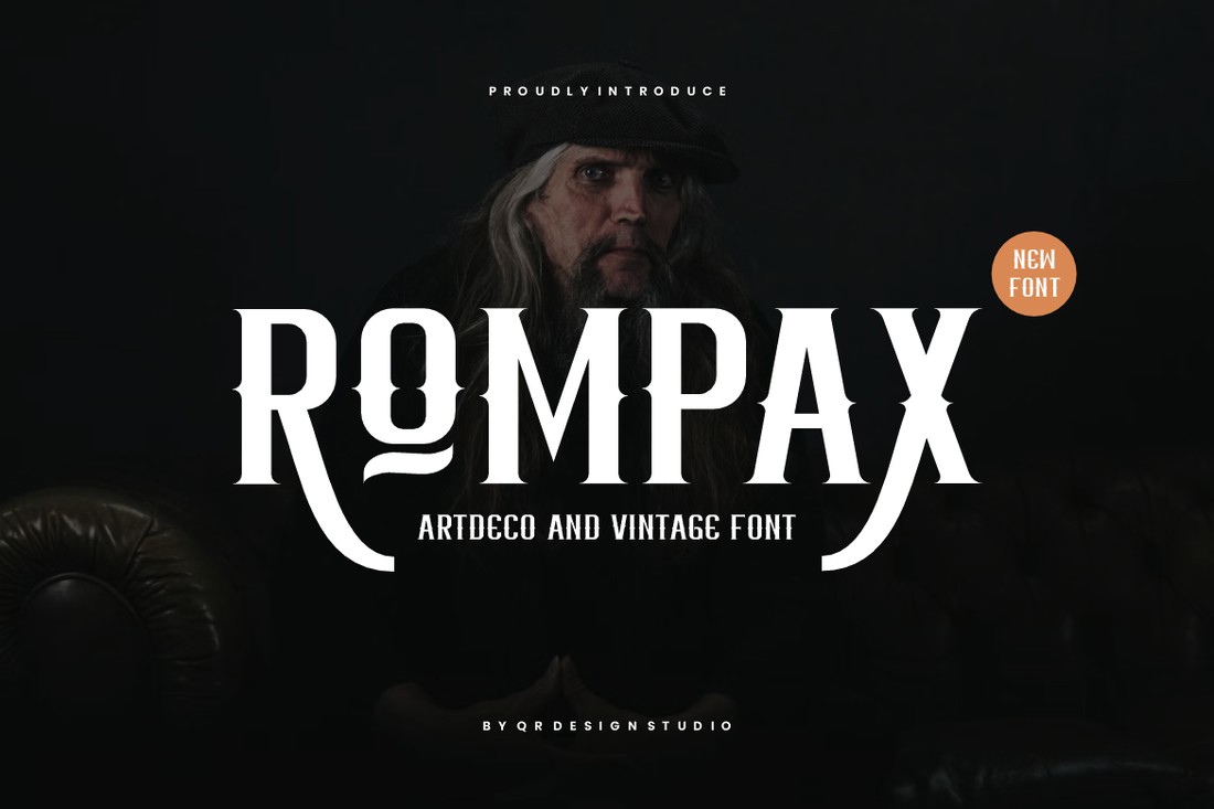 Шрифт Rompax