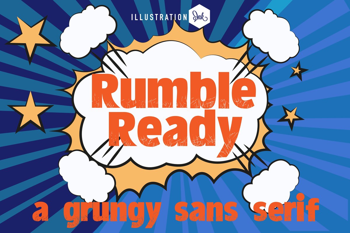 Шрифт PN Rumble Ready
