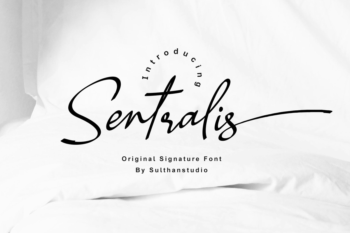 Шрифт Sentralis