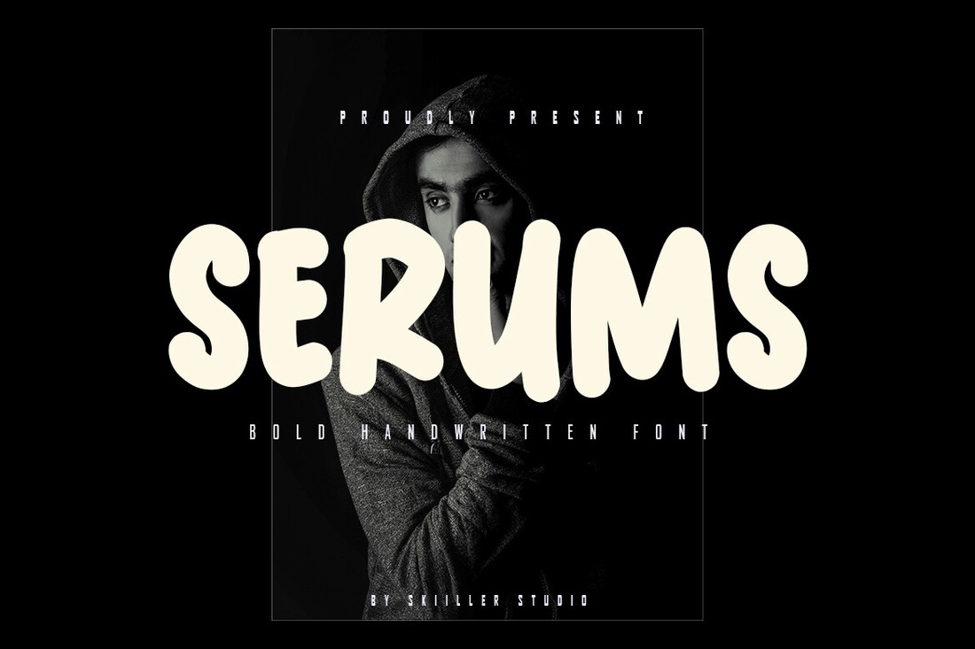 Шрифт Serums