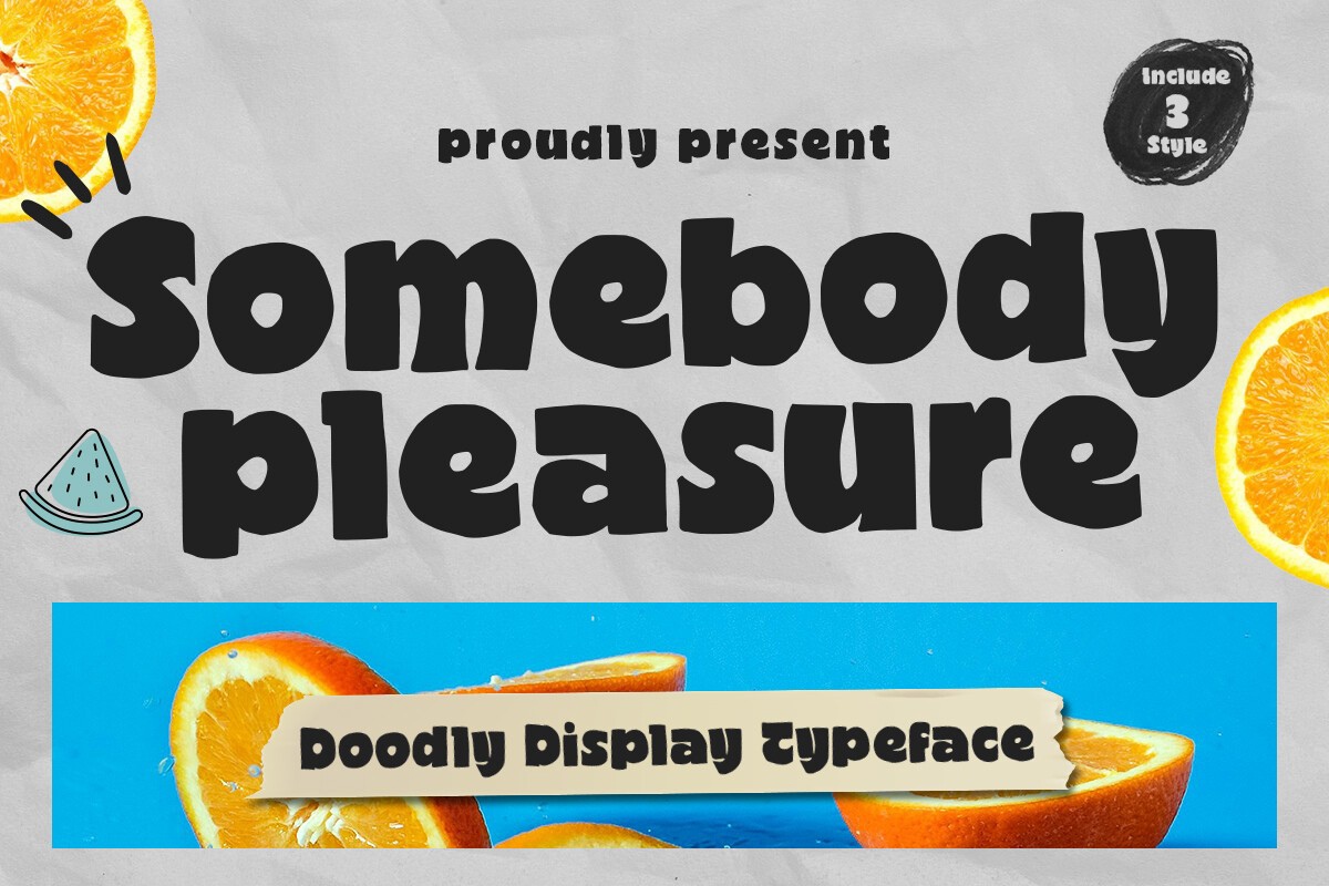 Шрифт Somebody Pleasure