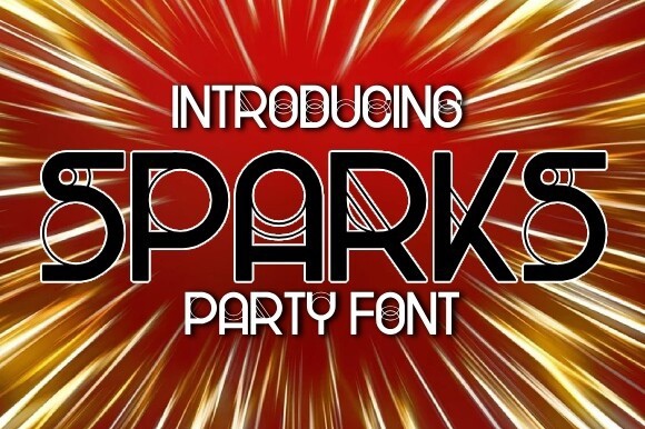 Шрифт Sparks