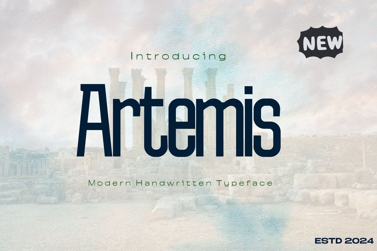 Шрифт Artemis