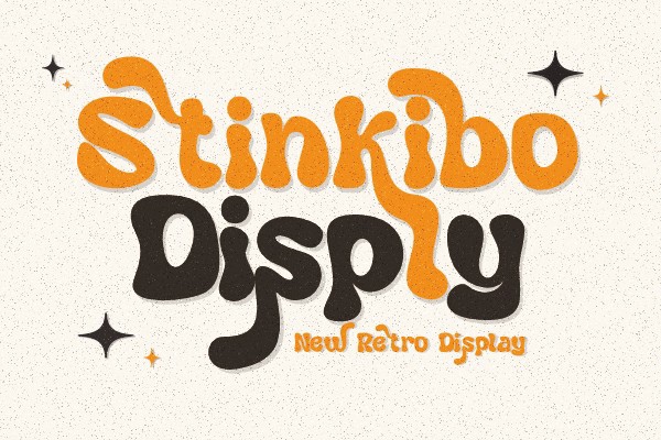 Шрифт Stinkibo Disply