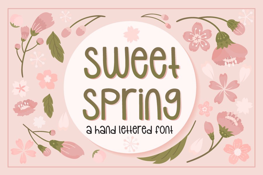 Шрифт Sweet Spring