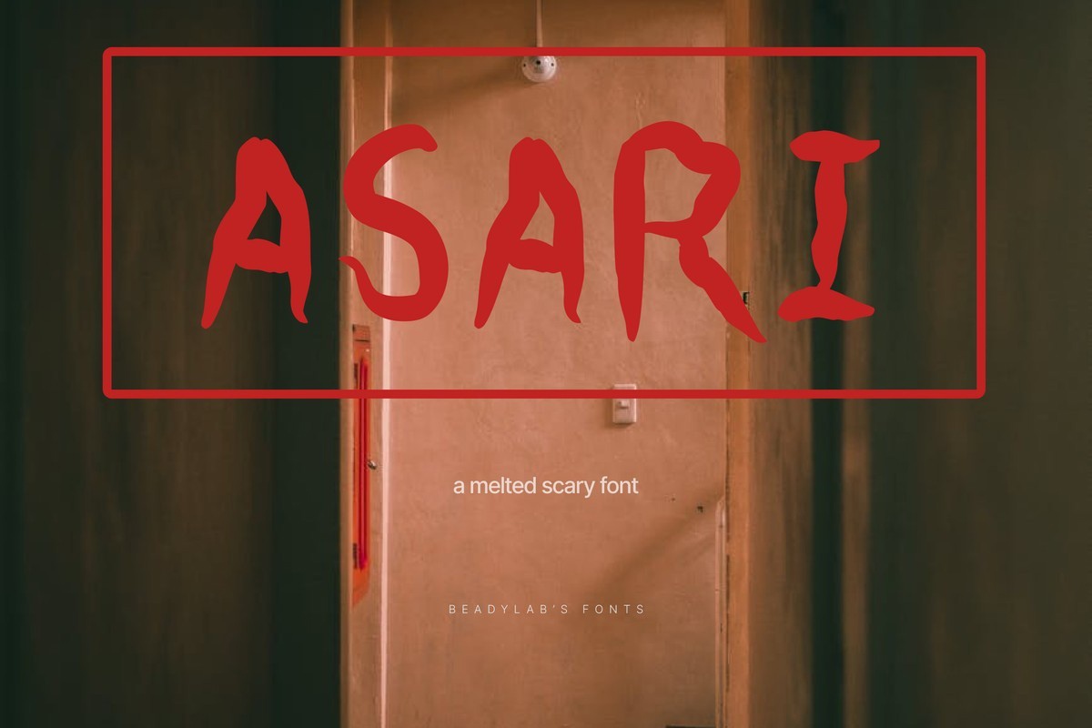 Шрифт Asari