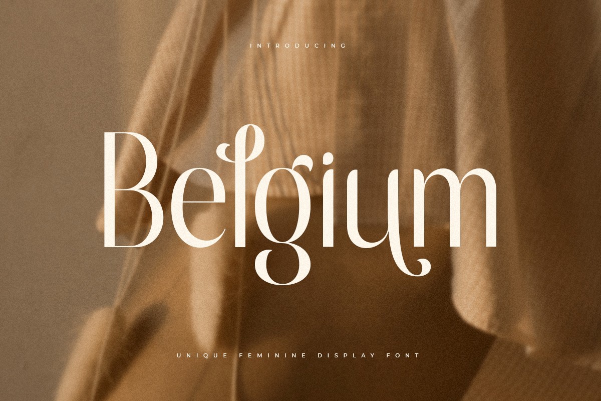 Шрифт Belgium