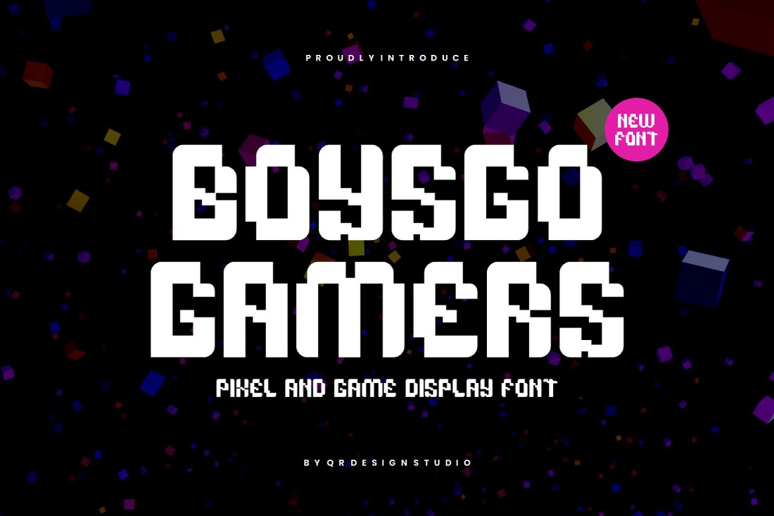 Шрифт Boysgo Gamers