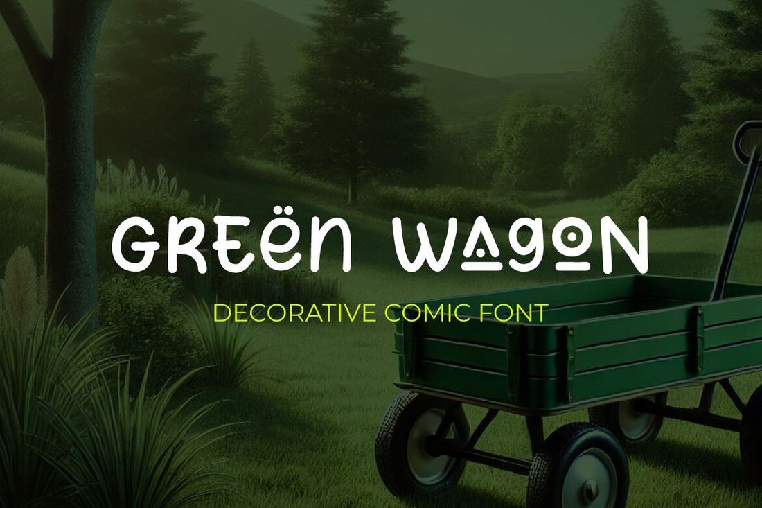 Шрифт Green Wagon