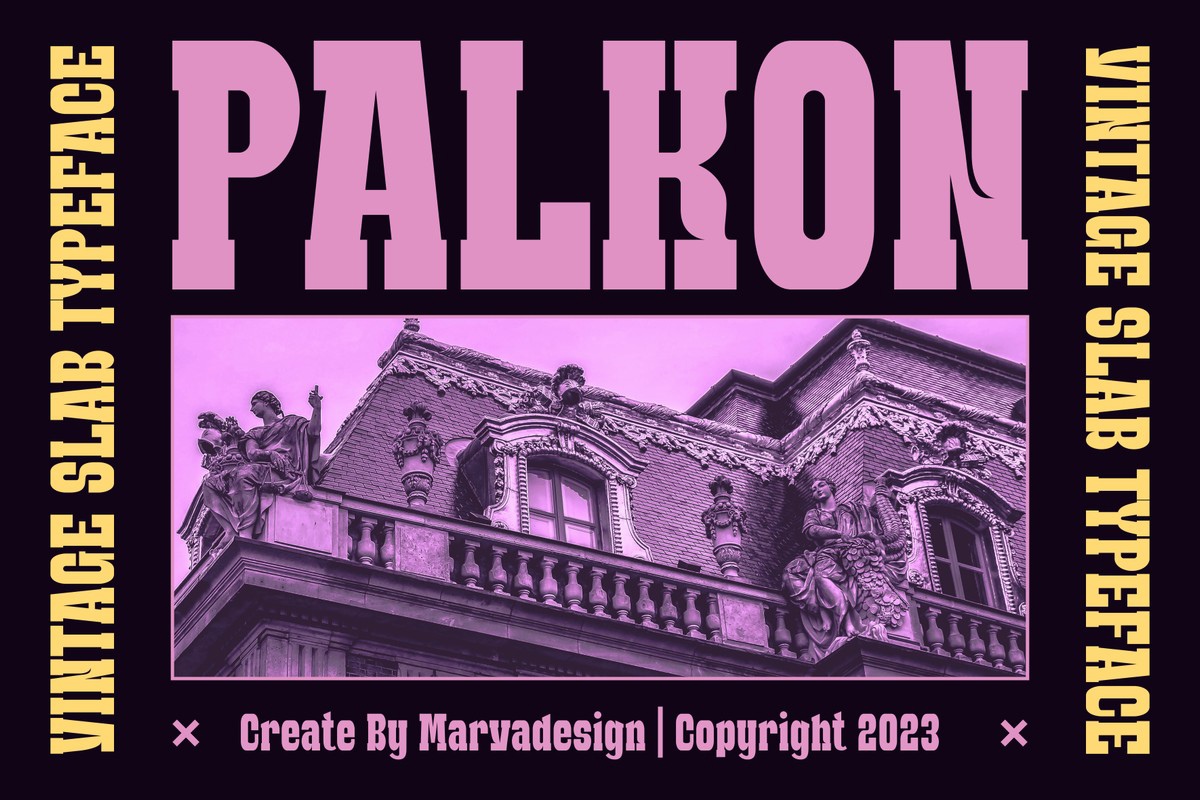 Шрифт Palkon