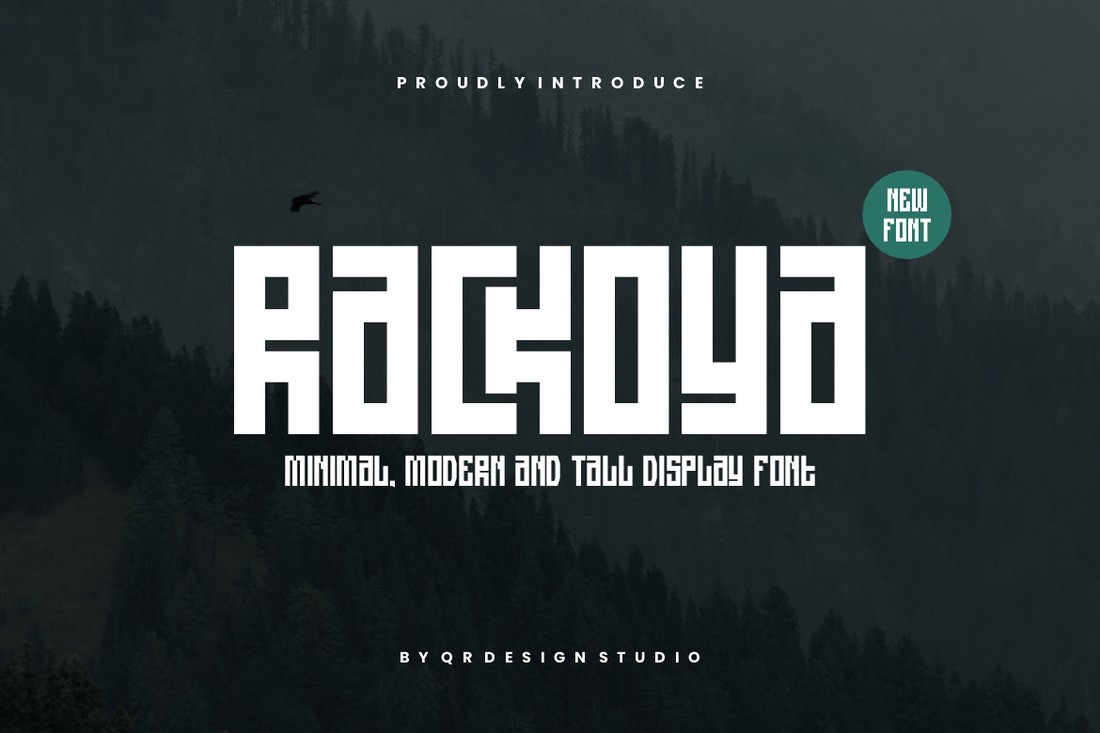 Шрифт Rackoya