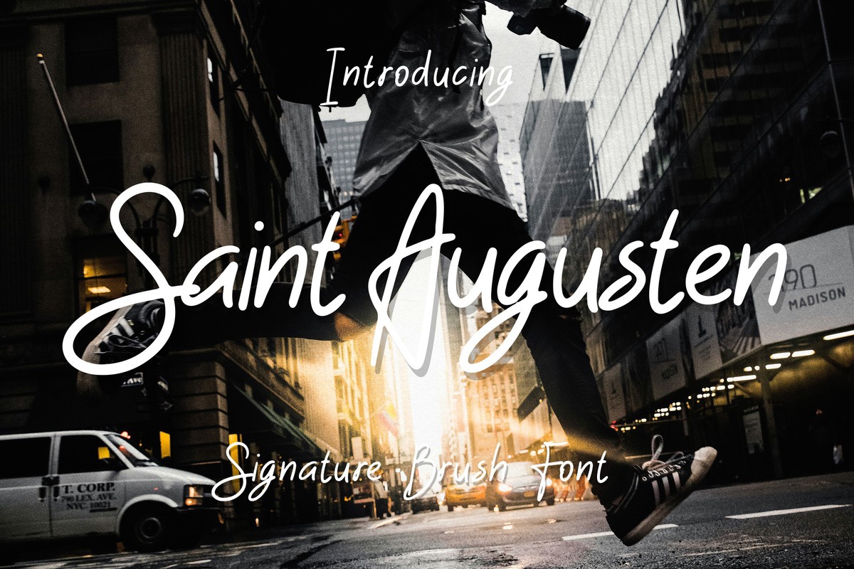 Шрифт Saint Augusten