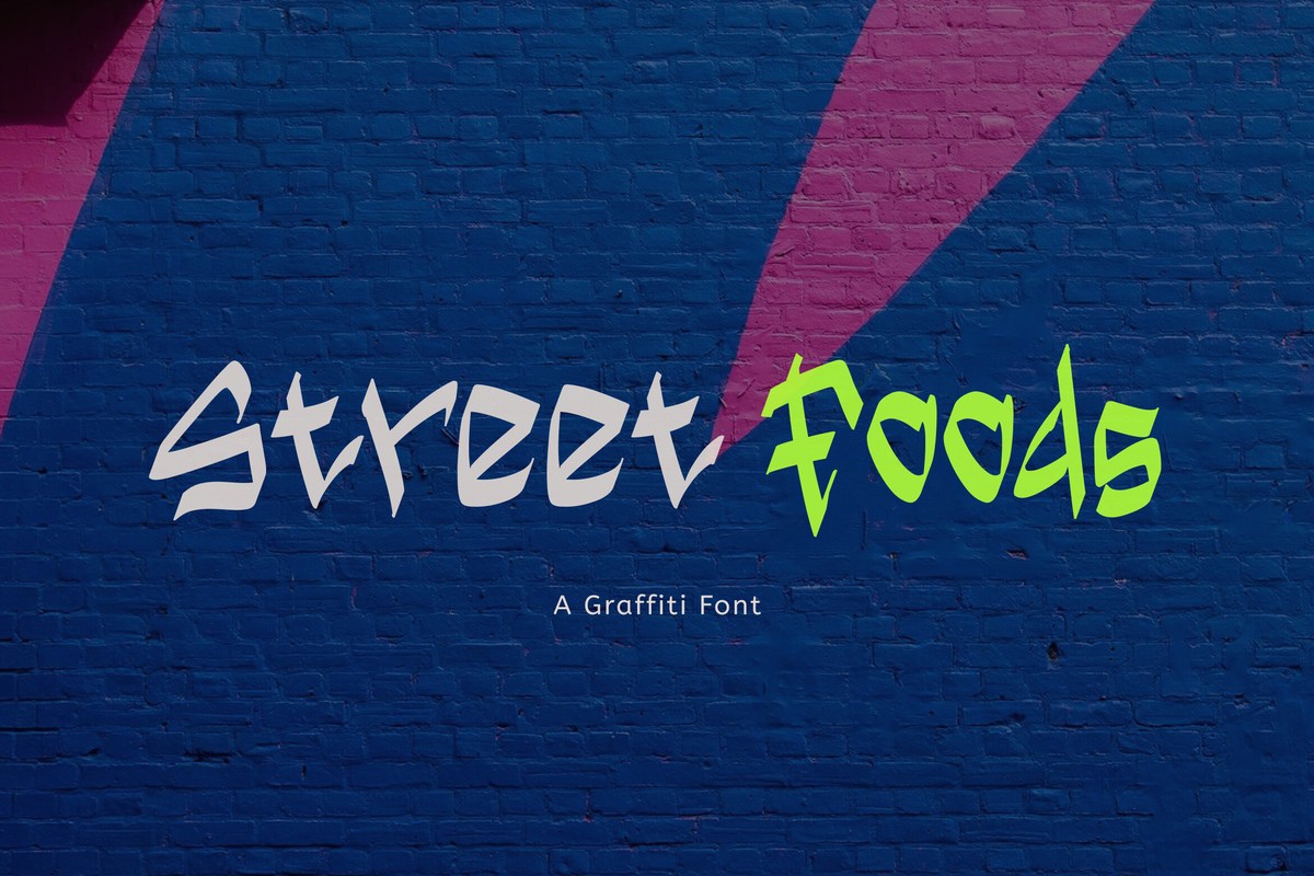 Шрифт Street Food