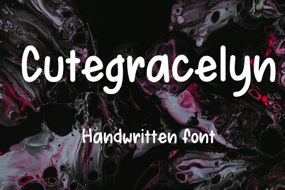 Шрифт Cutegracelyn
