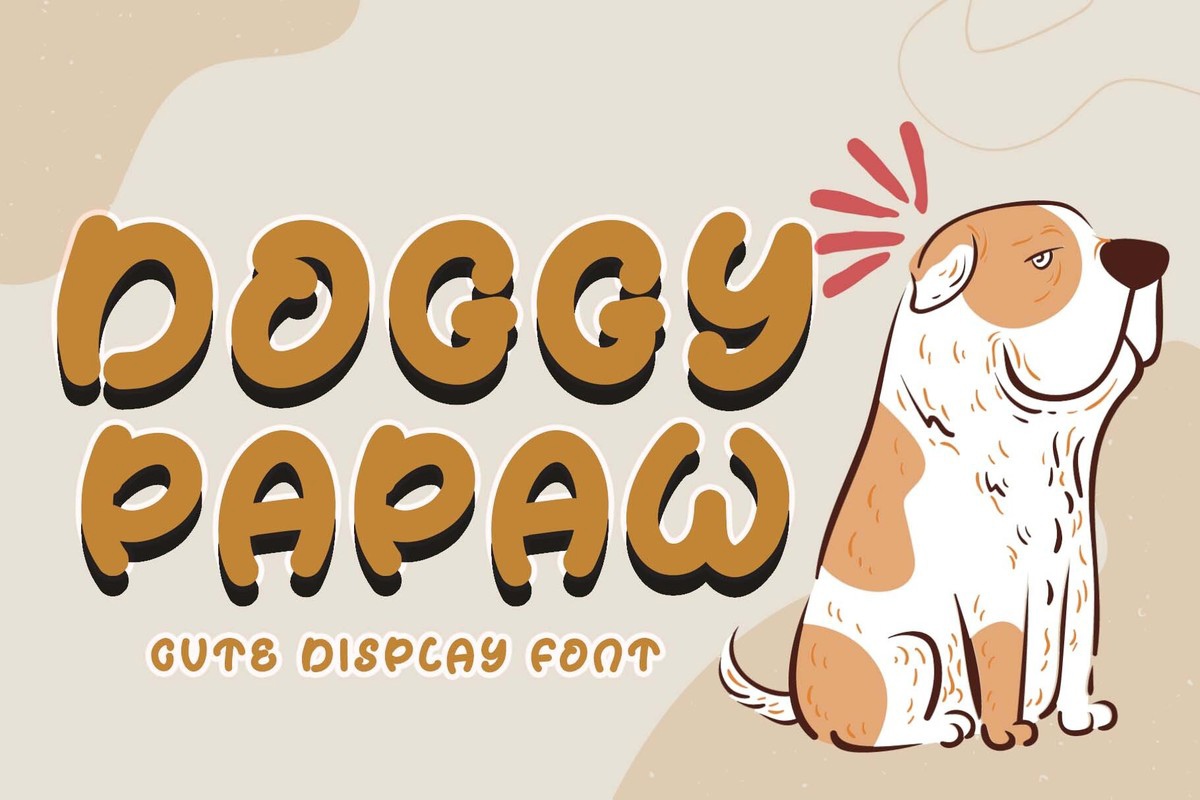 Шрифт Doggy Papaw