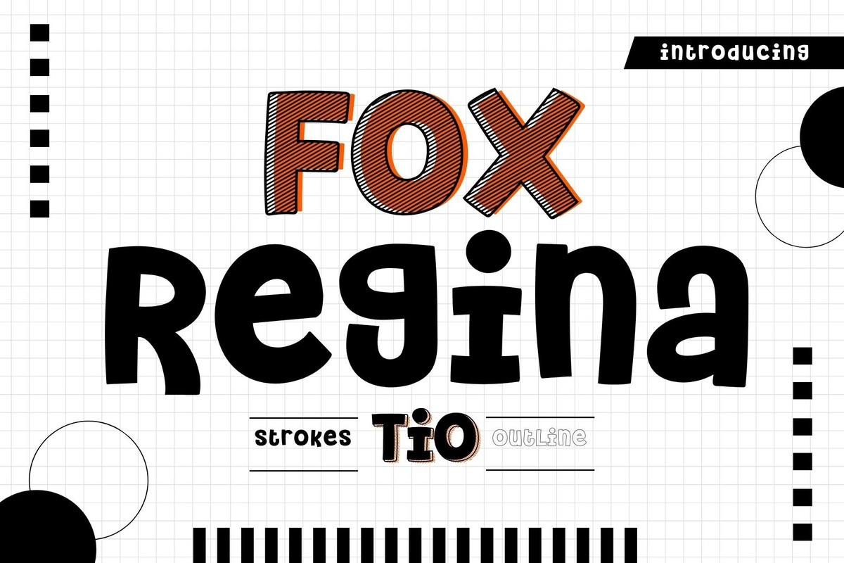 Шрифт Fox Regina