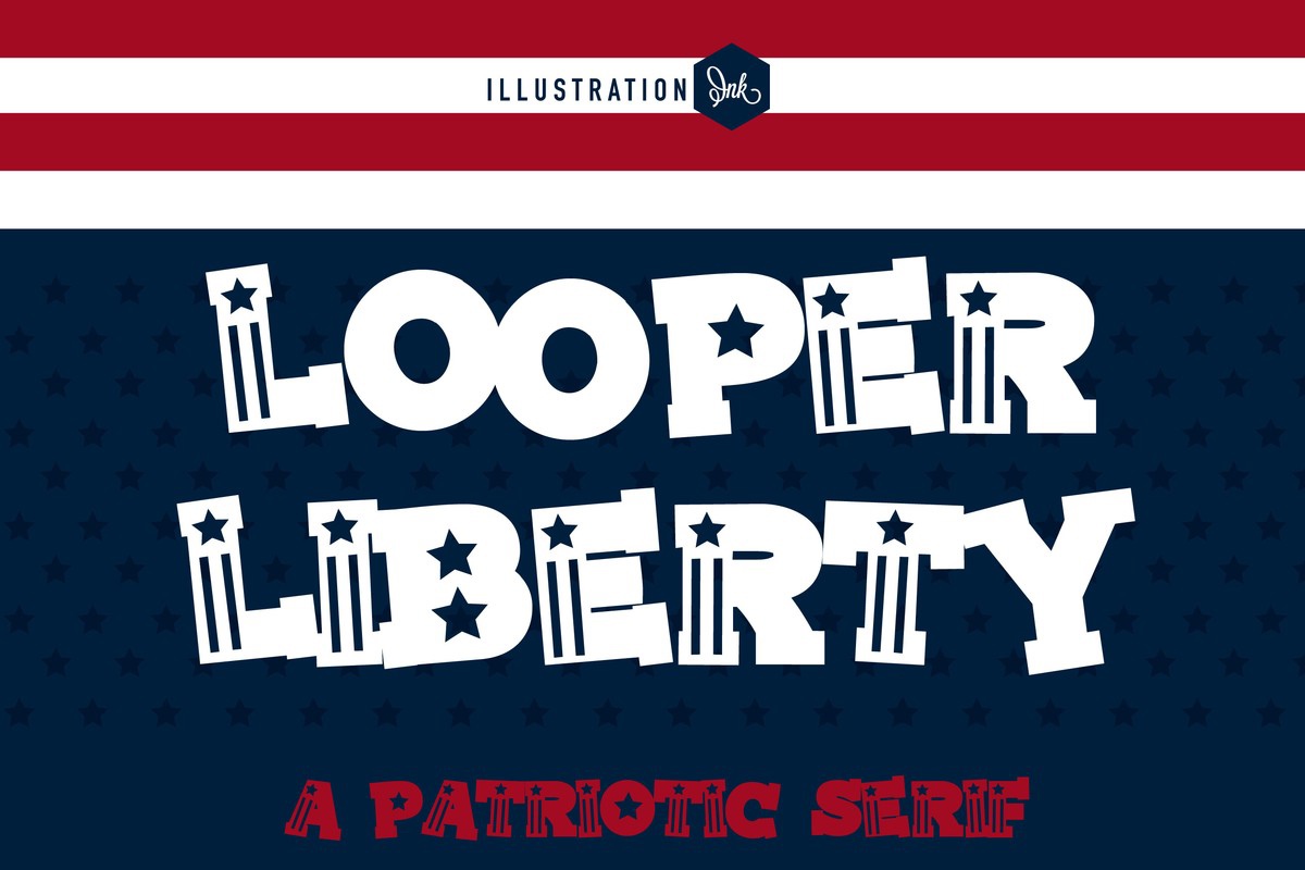 Шрифт ZP Looper Liberty