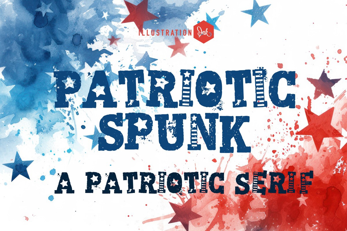 Шрифт PN Patriotic Spunk