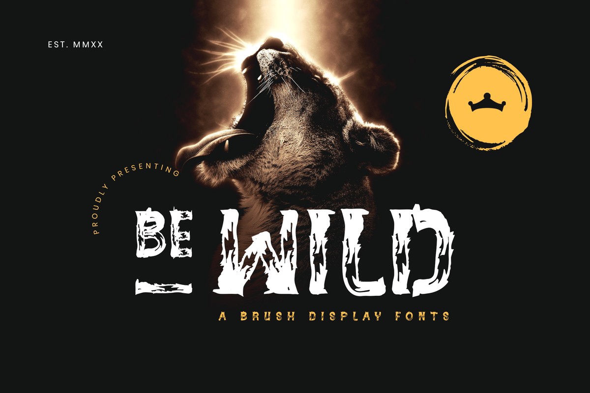 Шрифт Be Wild