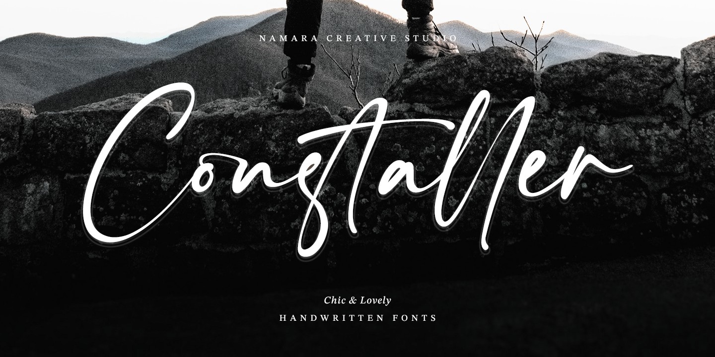 Шрифт Constaller