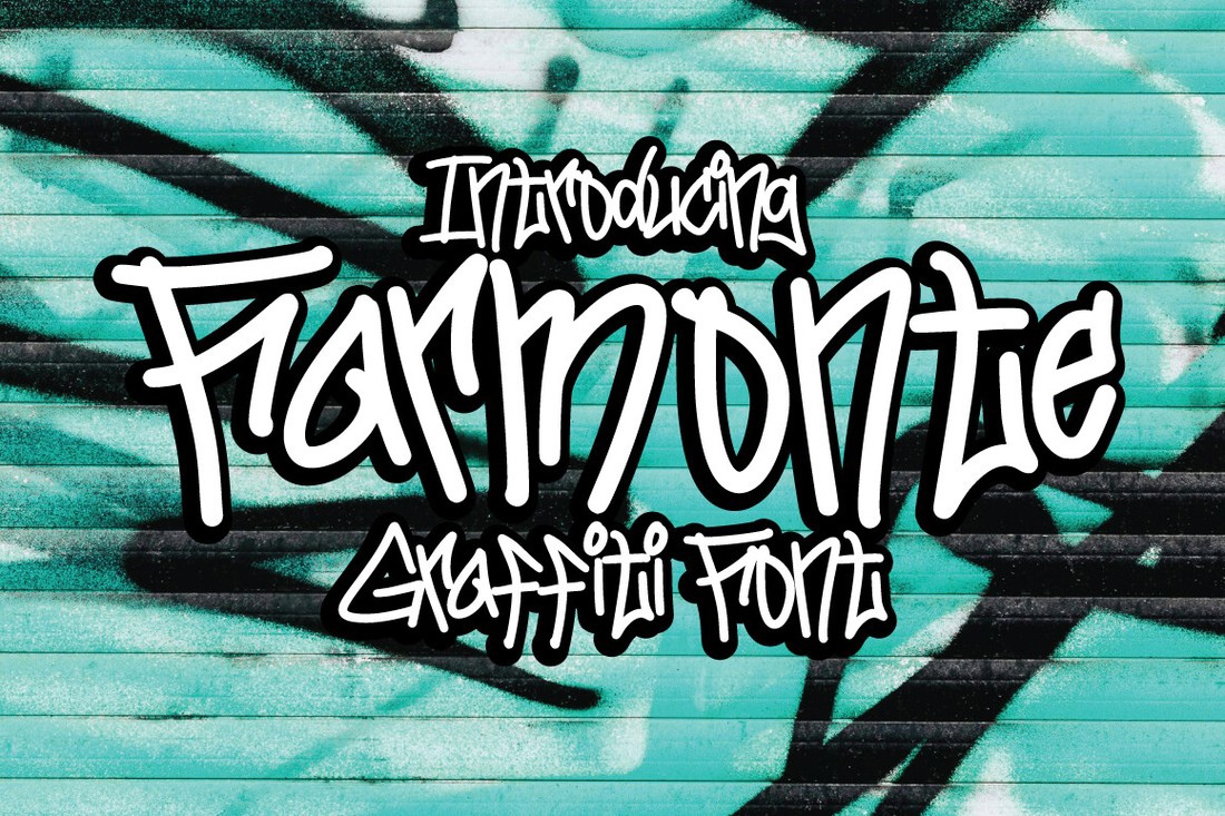 Шрифт Farmonte Graffiti