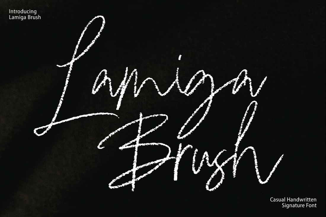 Шрифт Lamiga Brush