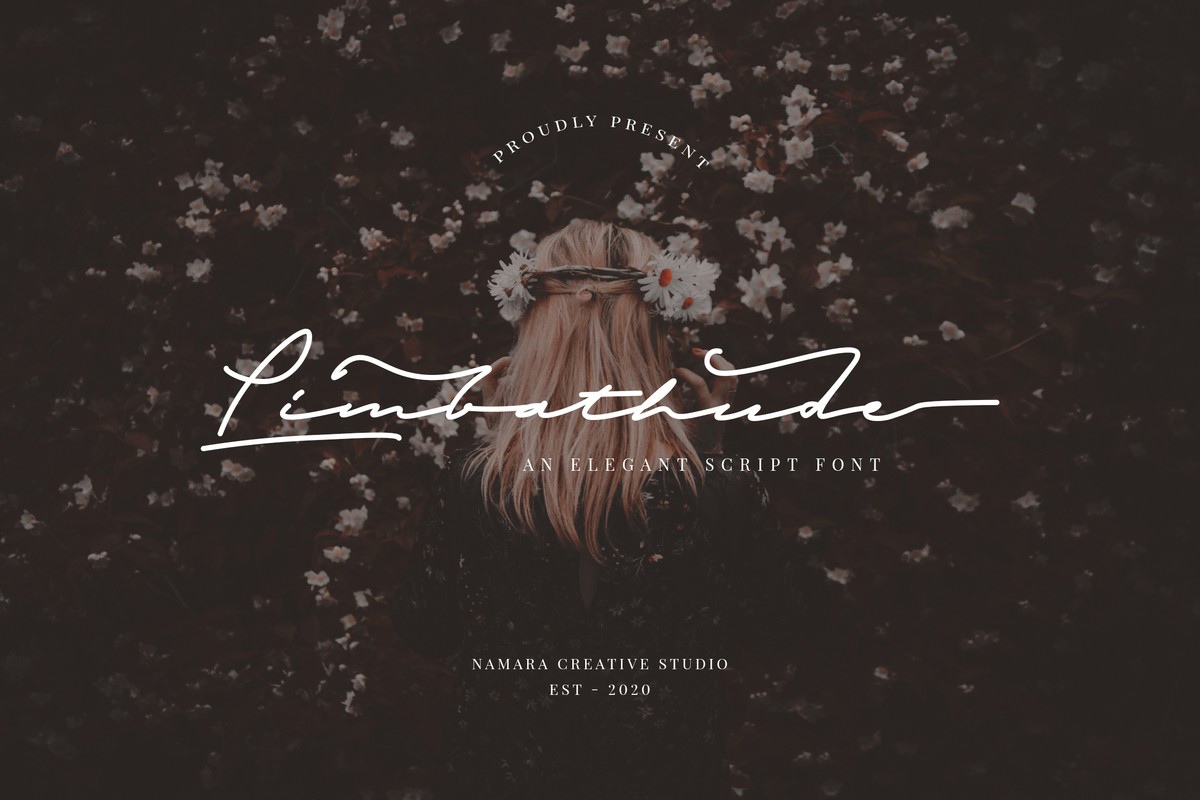 Шрифт Limbathude Script