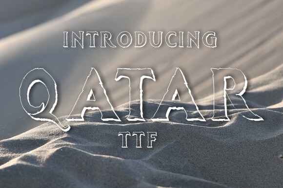 Шрифт Qatar