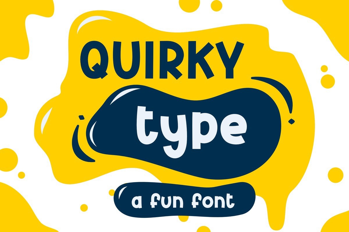 Шрифт Quirkytype