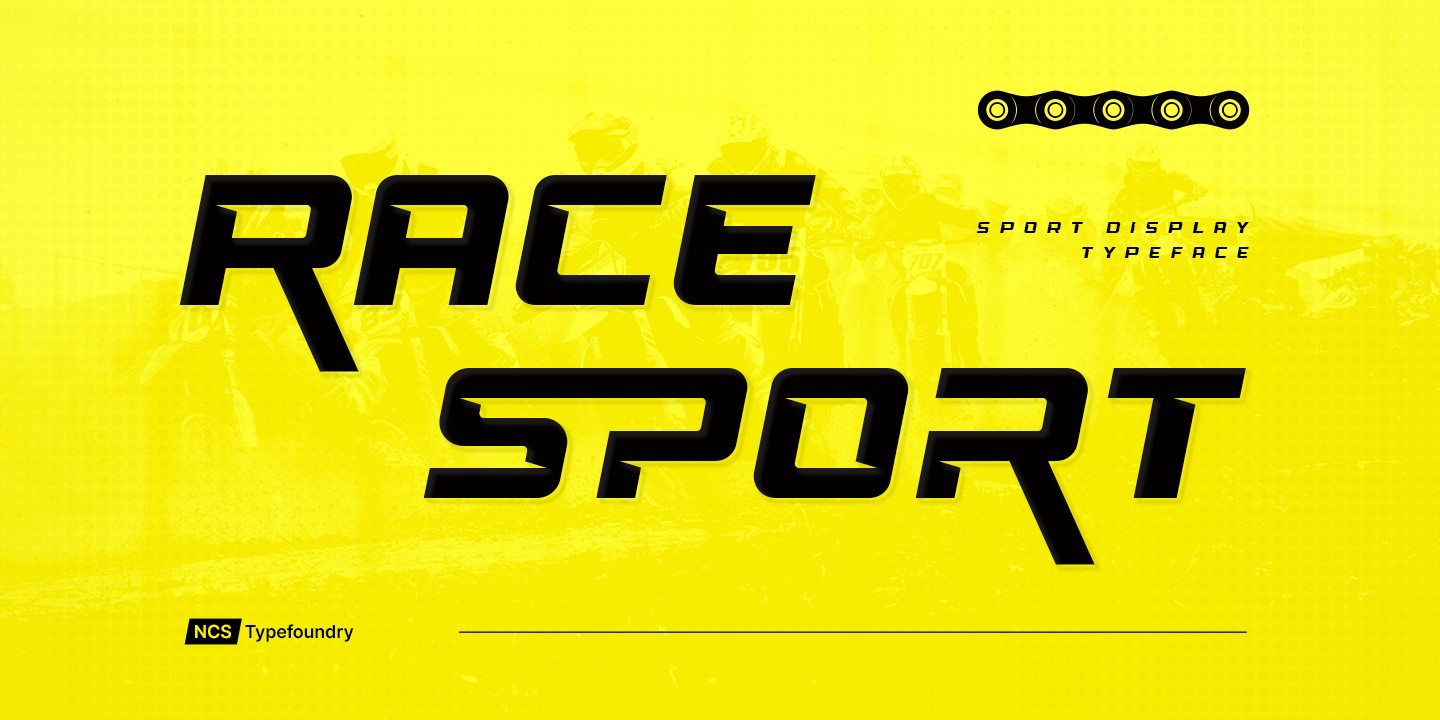 Шрифт Race Sport