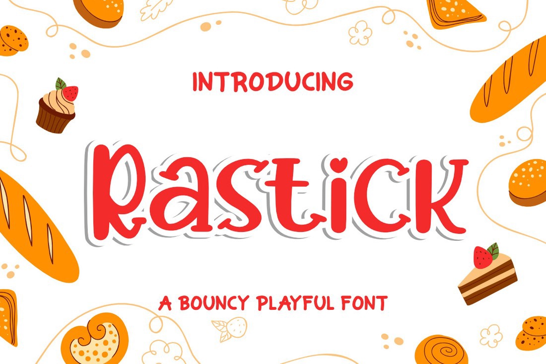 Шрифт Rastick