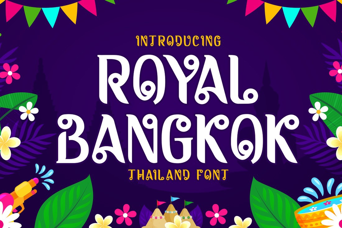 Шрифт Royal Bangkok