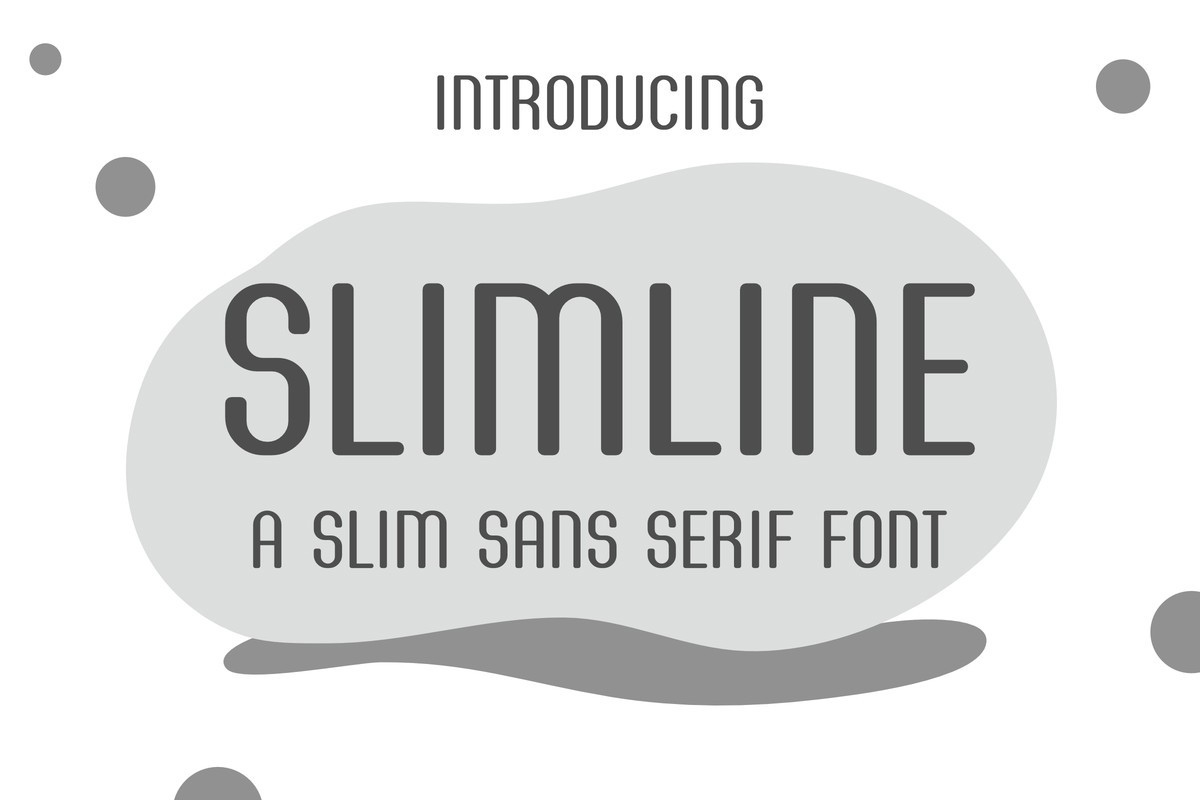 Шрифт SlimLine