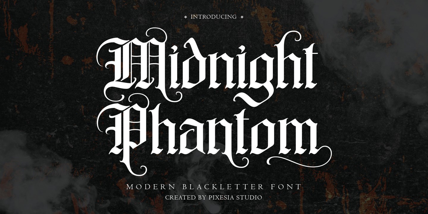 Шрифт Midnight Phantom