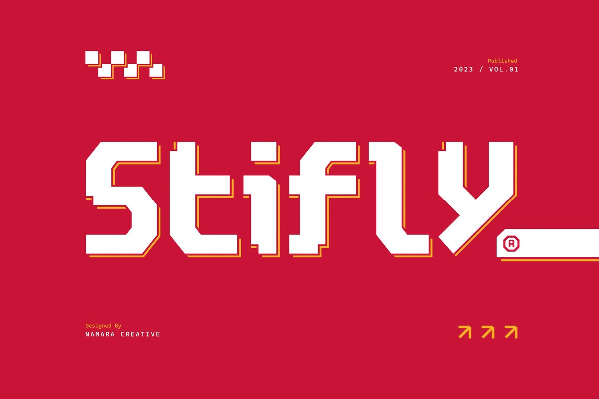 Шрифт Stifly