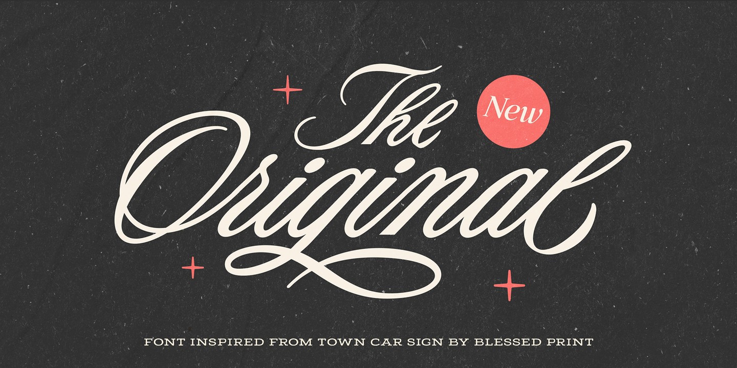 Шрифт The Original