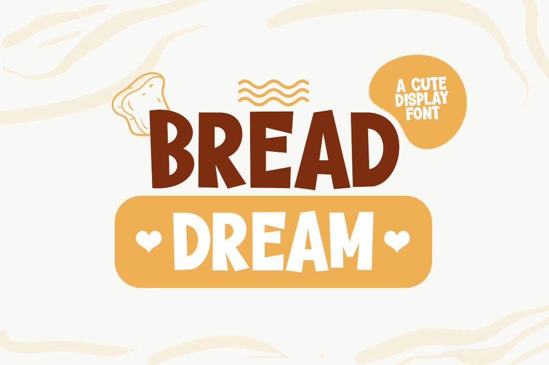 Шрифт Bread Dream