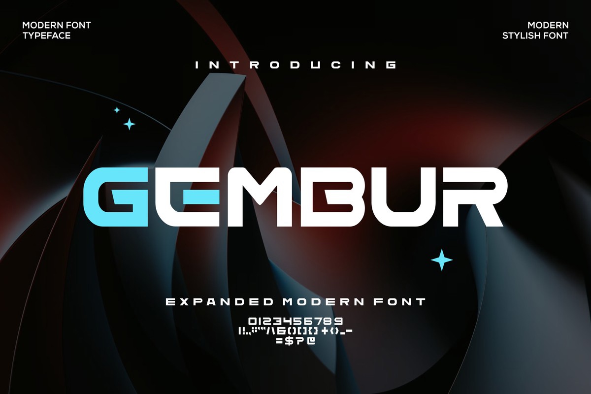 Шрифт Gembur