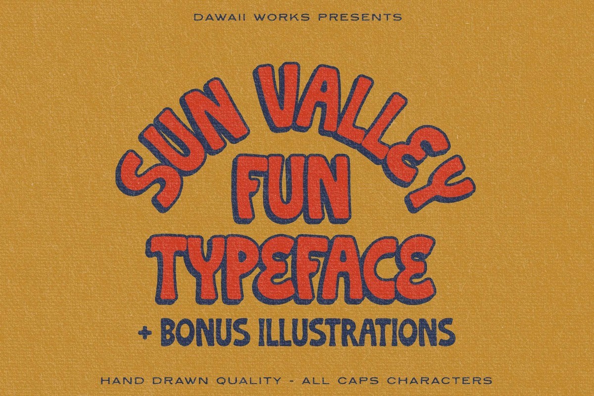 Шрифт Sun Valley