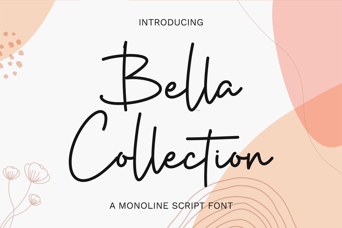 Шрифт Bella Collection