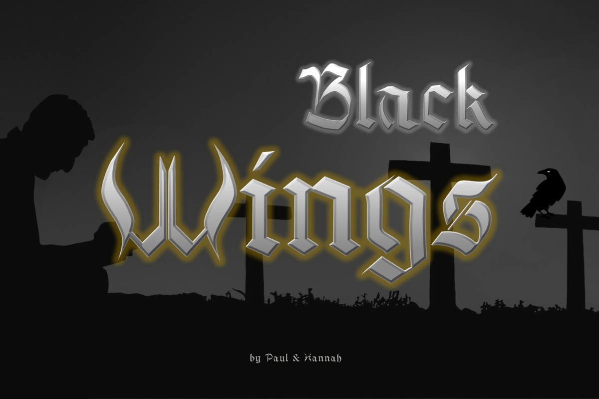 Шрифт Black Wings
