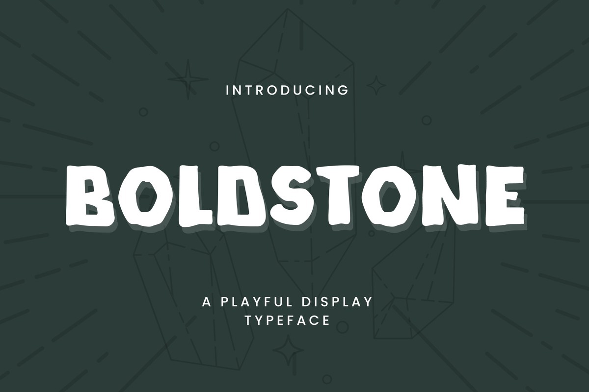 Шрифт Boldstone
