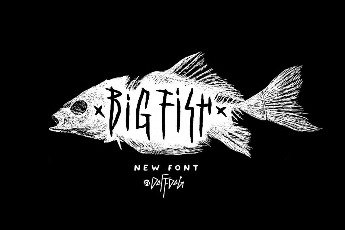 Шрифт Big Fish DD